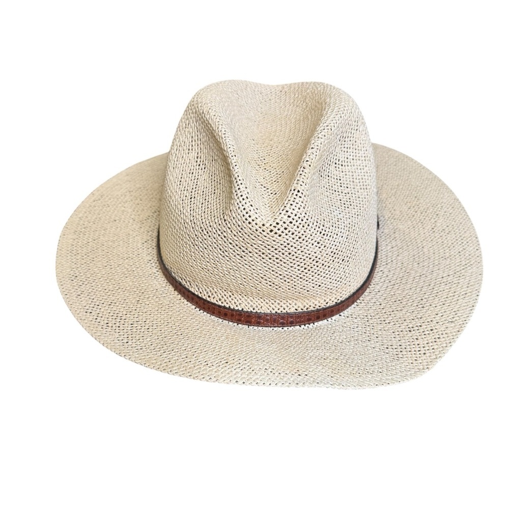 Vintage Dobbs Fifth Avenue Montagne Hat 7 1/4 Wool Natural Tan Western